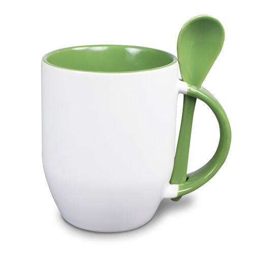 Keramiktasse two tones bauchig - keramiktasse,