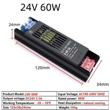 DC 12V/24V LED Trafo Netzteil