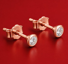 1 Paar Ohrstecker rose Gold
