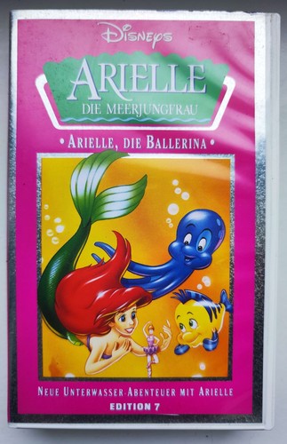 Walt disney vhs arielle die - disney,