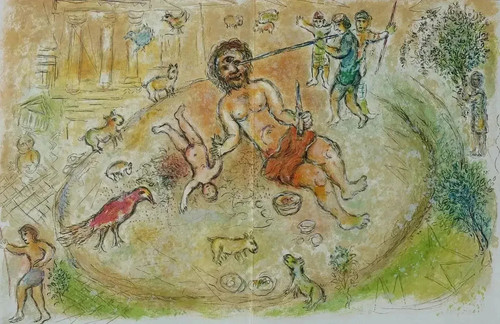Marc chagall polyphem der - marc, chagall: