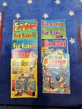 10 Fix und Foxi Comic Hefte von 1974bis 1988