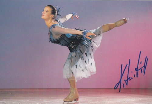 Autogramm katarina witt - autogramm,