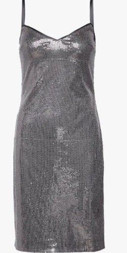 Guess kayla damen kleid silber - kayla,