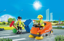 Playmobil City Life - Set 70203 - Kehrmaschine / Recycling