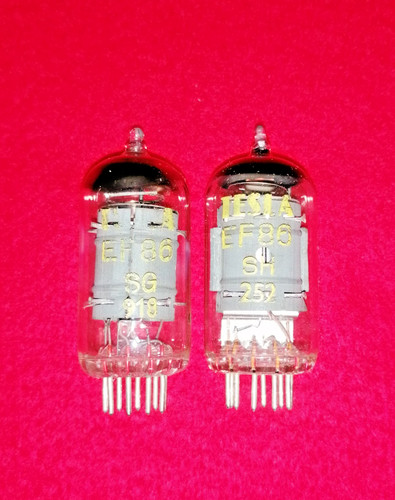 Ef86 tesla röhre geprüft - 1x,