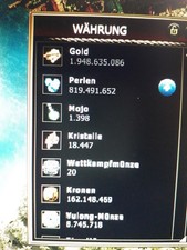 Seafight Acc DE3 800Mio Perlen LVL58