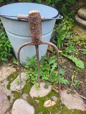 Alte heugabel mistgabel gabel - ,