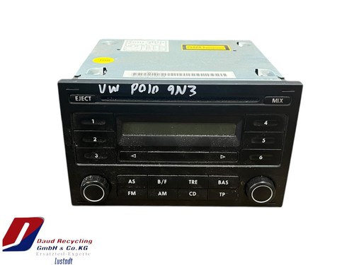 Polo 9n3 radio 6q0035152 - radio,