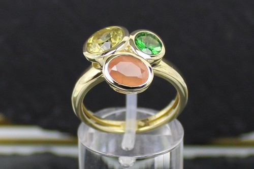 Multi edelstein design - multi-edelstein, ring