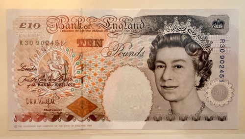 Bank england charles - £10,