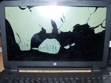 15,6" HP Notebook Dispaly gebrochen DEFEKT 15-ac127ng 4GB 500GB Wlan Webcam _fe