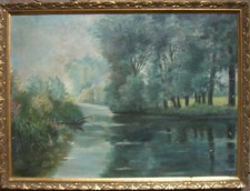 ::ANGLER FLUSS WASSER UFER