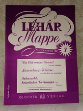 Notenheft „LEHÁR Mappe“ NR 7 Klavierausgabe  mit Text