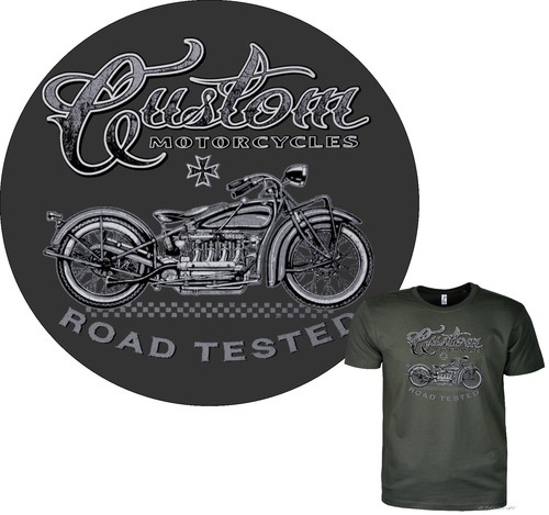 Custombike shirt herren - custombike, t-shirt