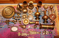 Konvolut Messing ca. 11 kg  Deko-Sammlung Schöne Dekorationsteile Top