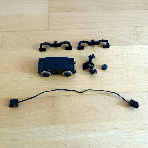 Lego eisenbahn train - 9v, motor
