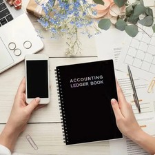 Buchhaltungsbuch A5 Hauptbuch