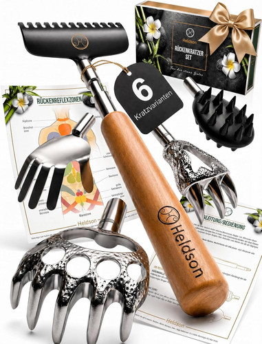 Heldson rückenkratzer holz - rückenkratzer,