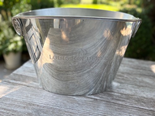 Ovaler zinn champagnerkühler - ovaler,