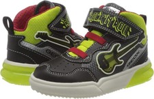 Geox Sneakers  Kinder Unisex Black/ Lime Gr. 30