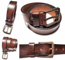 Ledergürtel Herren 3,6 cm Breit und 4 mm Dick/ 83 bis 135 cm(D)