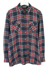 PINEWOOD Hemd Herren 2XL Flanell Knopfverschluss Spread Neck Karierter