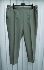 Stoffhose - fein - Größe: 54 - grün !