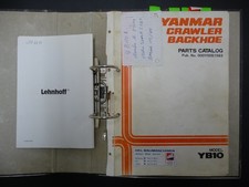 x 77 Yanmar YB 10  Ersatzteilliste parts list Ersatzteilbuch