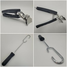 Griff Greifer Topf Pfanne Grillrost Grill Rost Gitter Backofen Helfer Greifhilfe