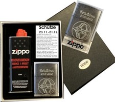 ZiPPO SCHÜTZE Sternzeichen  + WUNSCH GRAVUR + MIT oder OHNE Geschenk Set