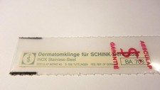 Aesculap BA 708 R Dematomklinge für Schink - Dermatom Klinge BA708R Klingen