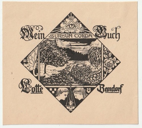 Ferdinand nockher exlibris - nockher:,