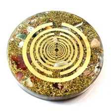 Orpanit® Orgonit Untersetzer "Lakhovsky MWO" echter Orgonit!!