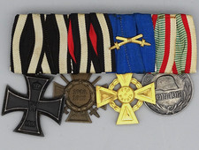WW1: Große Ordensspange mit 4