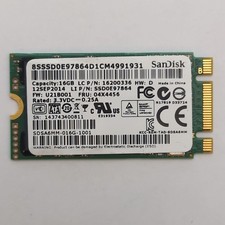 SanDisk 16GB mSATA SSD interne