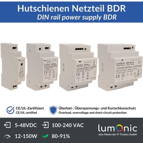 Netzteil hutschiene bdr serie - netzteil, bdr-serie