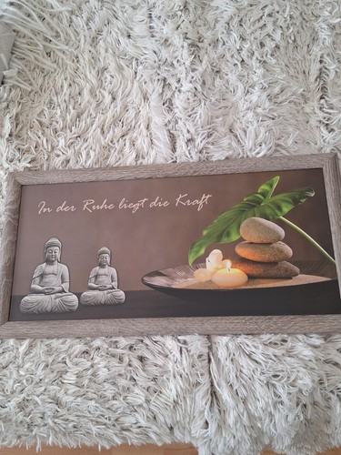 Wandbild spruch der ruhe - der,