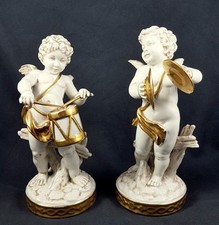 antike 2 Porzellanfigur