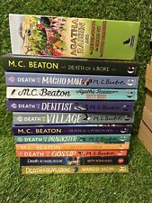 Cozy Mystery Books Bundle - 14x Paperback Cosy Murder Mystery Lot  (M.C.Beaton