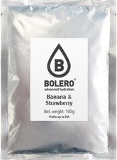 (74,90€/kg) Bolero Drinks 100g Beutel Banane Erdbeere Getränkepulver zuckerfrei