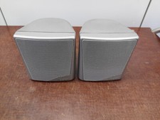 2x Magnat Satelliten (1x Front+1xCenter) 1458531 SO Lautsprecher Silber, Cubus