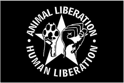 Animal liberation flagge - animal,