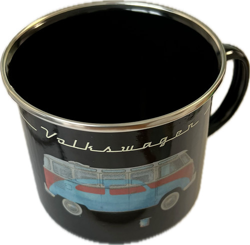 Emaille tasse vw collection - emaille,