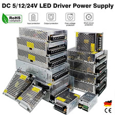 DC 12V LED Trafo Netzteil 5V/12V /24V 1-60A Schaltnetzteil Netzadapter Driver