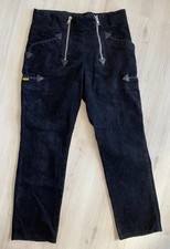 JOB Zunfthose Dachdecker-Hose Zimmermann-Hose Arbeitshose aus Kord Gr.46 schwarz