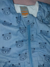 Schlafsack Baby 110 cm blau