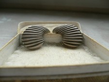 Antike Ohrclips Silber 800 + K&L