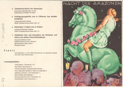 Klapp künstler hohlwein - ak,