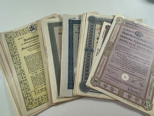 Historische wertpapiere - 25,